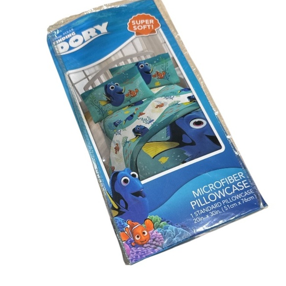 Dory Pillowcase microfiber NEW ONE STANDARD CASE SUPER SOFT - Picture 1 of 3